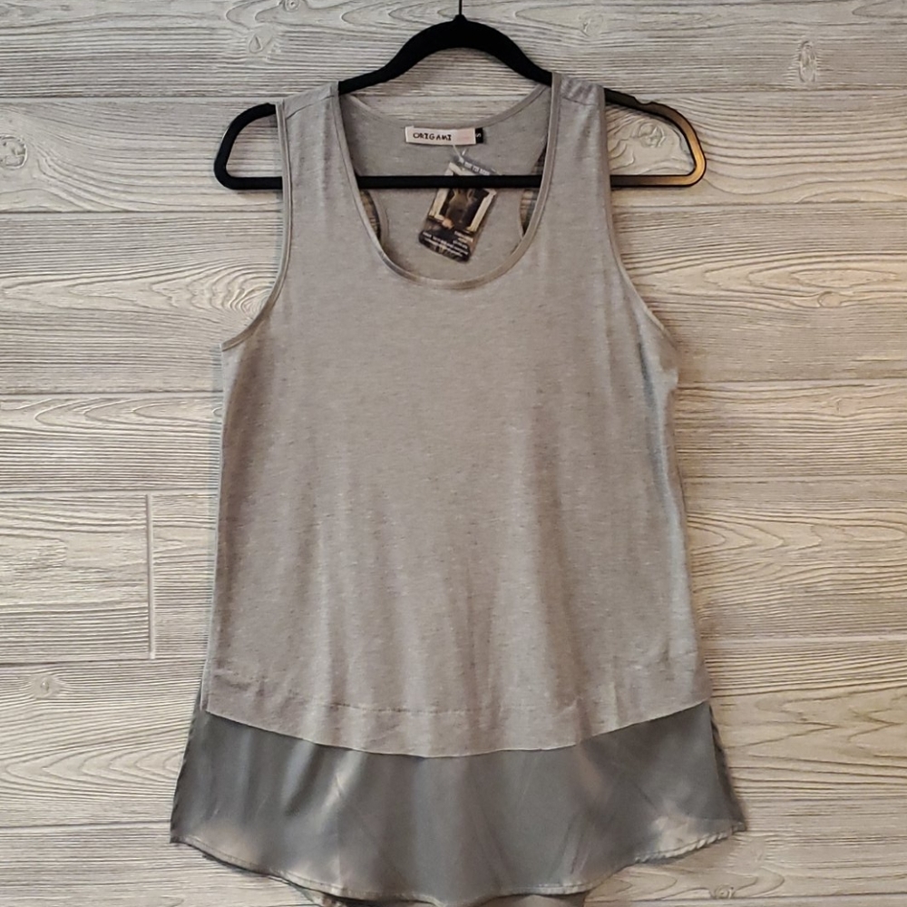 Origami Gray Tank